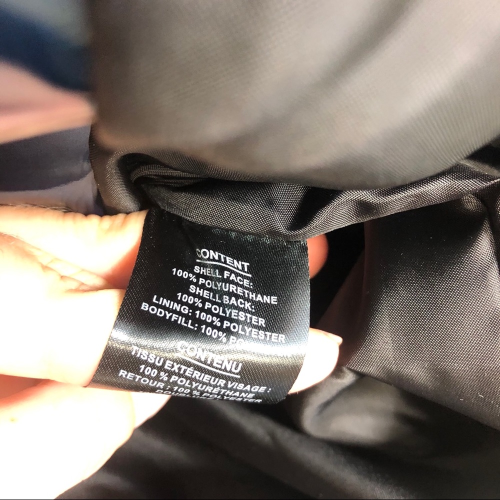 KENDALL + KYLIE Metallic Puffer Jacket in Blue S - Picture 11 of 12